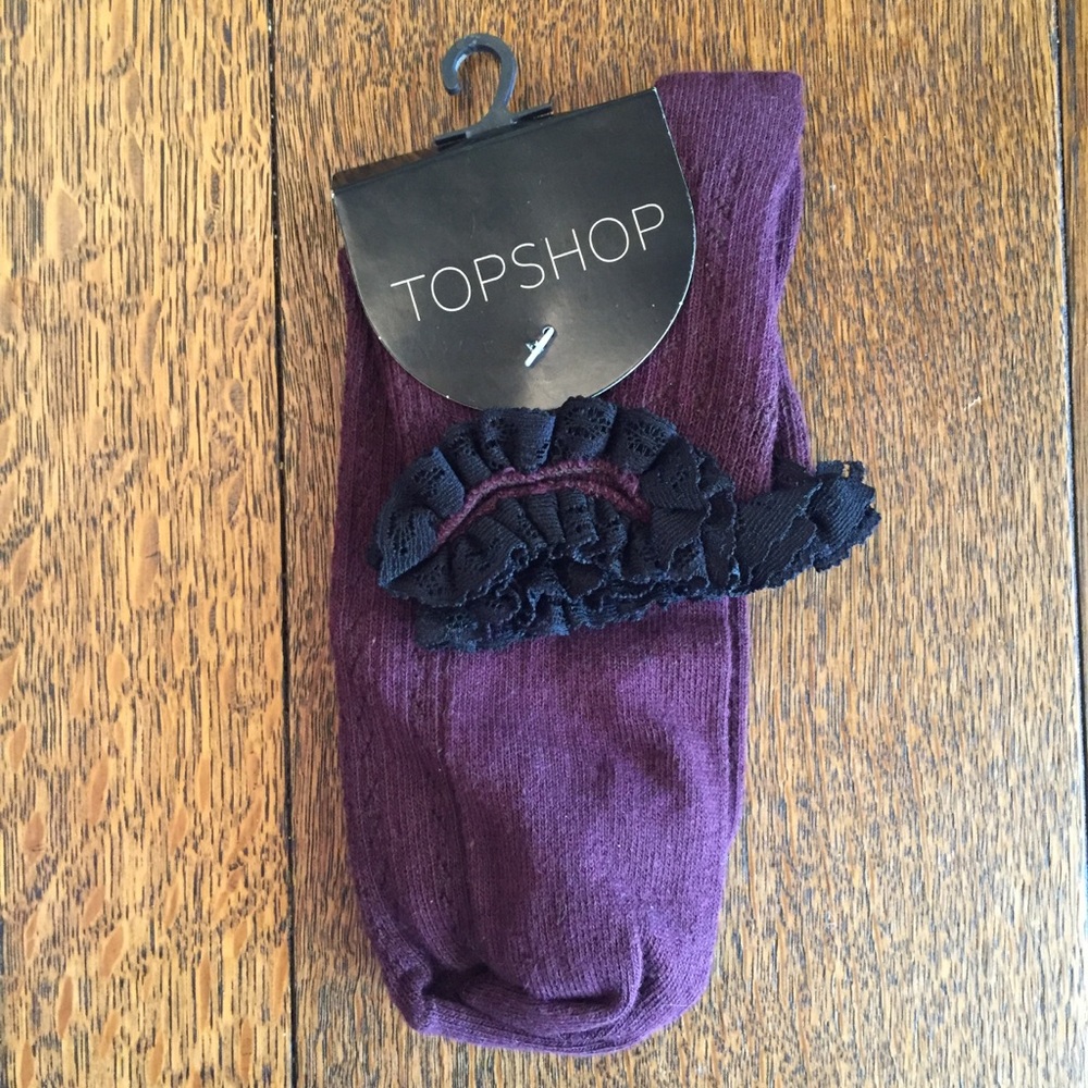 Burgundy Socks